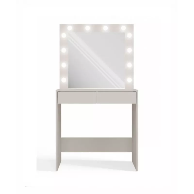 Tualetes galdiņa komplekts top e shop Marina T+ 2S+L, Kashmır krāsa, skaidu plātne, LED spogulis, 810×500×1500 mm