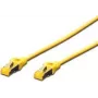 Tīkla kabelis Digitus CAT 6A S/FTP RJ-45 Cat6a 15m Dzeltens
