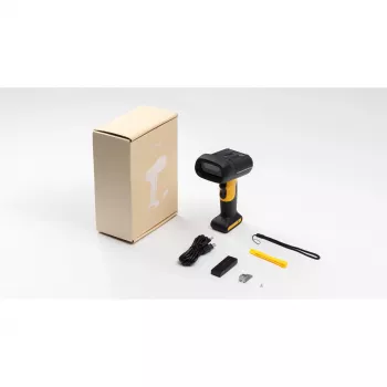 Inateck Barcodescanner 75 melns [BCST-75 black]