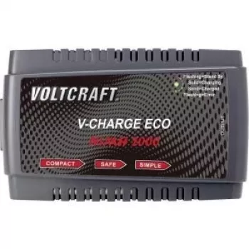 VOLTCRAFT modeļu būves lādētājs 230 V 2 A V-Charge Eco NiMh 2000 NiMH, NiCd (eN2)