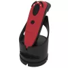 Durascan D720 Linear BARCODE+QR Code Reader Red + Charging Dock