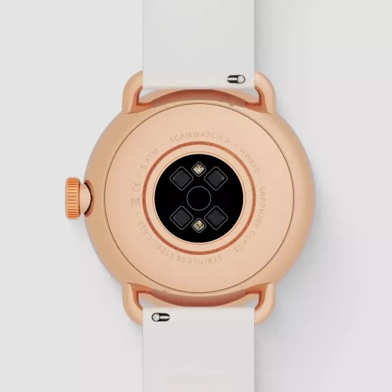 Withings ScanWatch 2 hibrīdais viedpulkstenis ar siksniņu