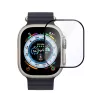 Fiksēts | Armor rūdīts stikls Apple Watch Ultra 49mm/Ultra 2 49mm | Melns