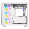 Antec C5 - Midi Tower - PC - balta - ATX - ITX - micro ATX - stikls - plastmasa - tērauds - 3x 120 mm (0-761345-10034-2)