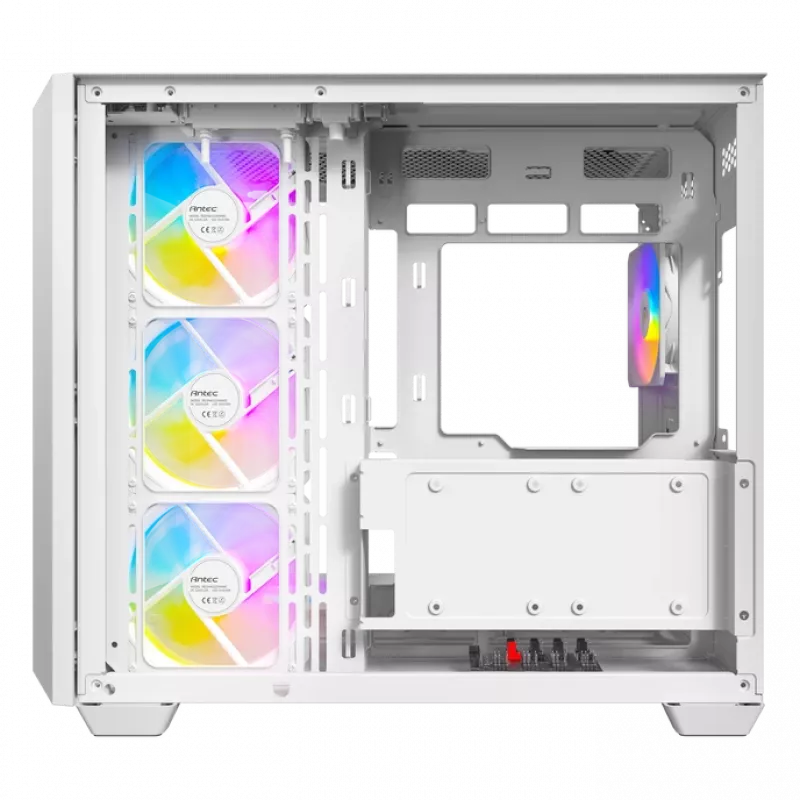 Antec C5 - Midi Tower - PC - balta - ATX - ITX - micro ATX - stikls - plastmasa - tērauds - 3x 120 mm (0-761345-10034-2)
