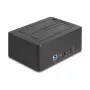 DeLOCK USB Dual Docking Station for 2 x SATA HDD SSD Clone Function Card Reader