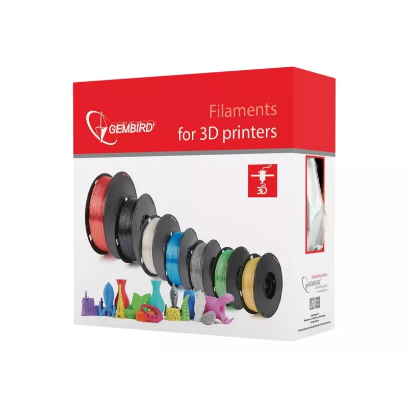 3D drukas materiāls Gembird 3DP-PLA1.75-02-MAR