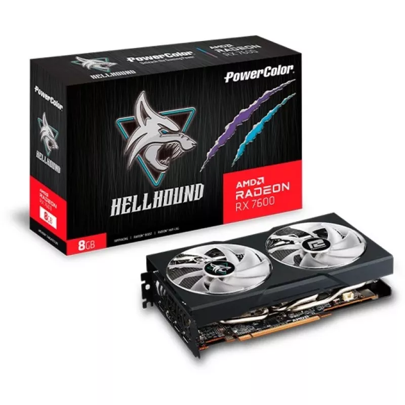 Grafikas karte AMD Radeon RX 7600 8 GB GDDR6