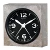 NeXtime pulkstenis 5167 Real Time Heavy Metal, 9,5x9,5x3,2 cm, sienas, pelēks