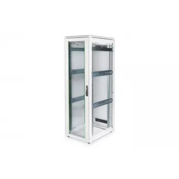 DIGITUS 36HE Unique tīkla skapis 600x800mm stikla durvis pelēks