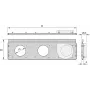 Schroff ventilatora bloks 84HP 220D CPL. (24572411)