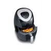 Severin 2430 Viena 3.2 L Brīvstāvošs 1500 W Karstā gaisa fritieris Melns, Nerūsējošais tērauds