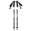 Trekking nūjas Leki EAGLE zili-baltas regulējamas alumīnija 3-segmentu 110–145 cm, 270 g