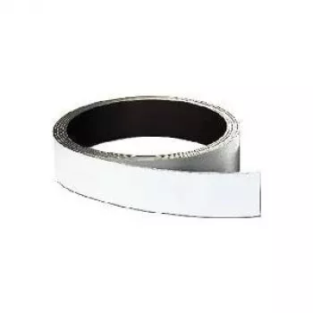 Magnētiskā lente Franken LS15 15 mm x 10 m, balta, biezums 0,8 mm