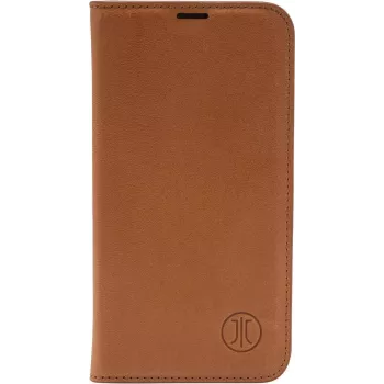 JT Berlin īstas ādas BookCase Tegel | Apple iPhone 17 Pro Max | konjaka krāsa | 11130 (11130)