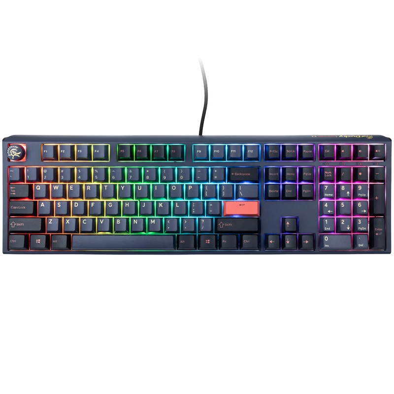 Ducky One 3 tastatūra spēlēm USB zila