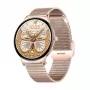 Smartwatch Colmi V89 Stainless Steel Gold ar Bluetooth un sirdsdarbības monitoru