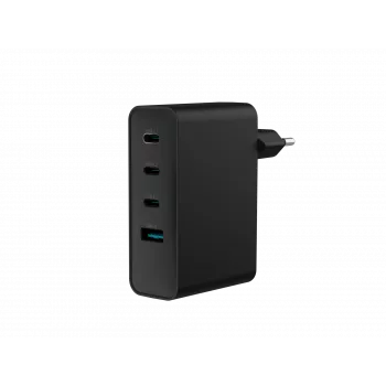 NATEC NUC-2234 mobilās ierīces lādētājs Klēpjdators, Viedtālrunis Melns Maiņstrāvas Ātrā uzlāde Iekštelpām