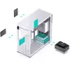 PC Case Jonsbo D41 STD Midi Tower balta