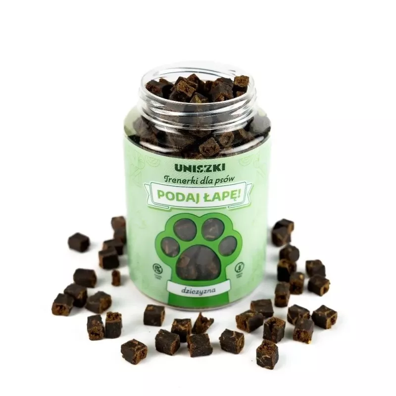 UNISZKI Podaj lape Treats Game suņu gardums, 210 g