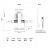 Japannext JN-IPS2152FHDR-T Displejs Balts