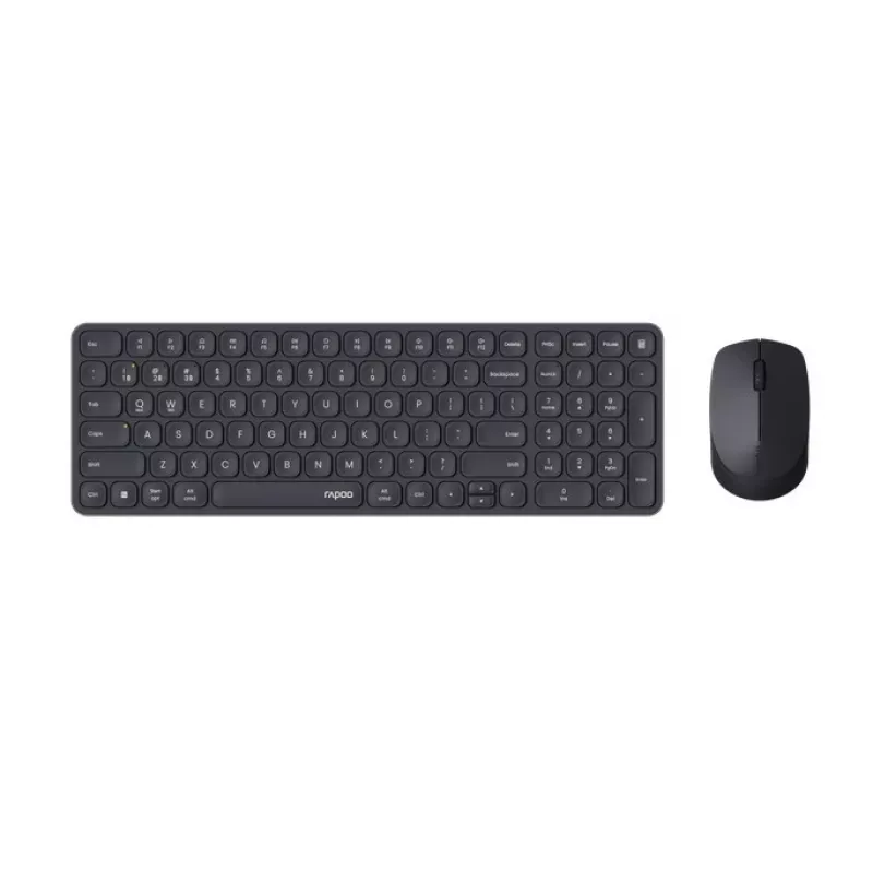 Bezvada pele RAPOO 9310M multi-mode — melna