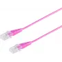 Tīkla kabelis S/CONN 70078-M-2 fuksīna krāsā, 2 m