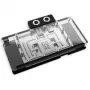 Ūdens bloks Alphacool Core RX 9070 XT Nitro+ caurspīdīgs/hromēts ar aizmugures plāksni