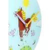 NeXtime klok 8812 Jump for joy, Ø30 cm, Sienas, Zils/ Daudzkrāsains