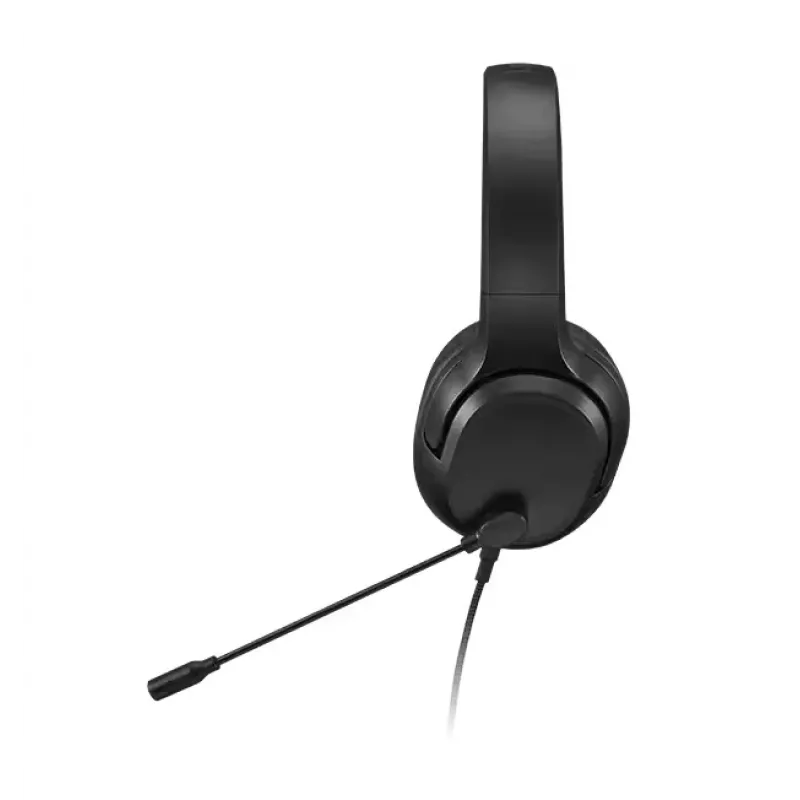 Lenovo H110 spēļu austiņas, vadu, binaurālas, 3,5 mm, 1,8 m kabelis, 50–20 000 Hz, 110 dB, 32 Ω, melnas