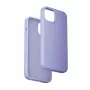 Telefona silikona maciņš Vention KUFV0-20 iPhone 15 Plus, violets, mīksts pieskārienam, viegls