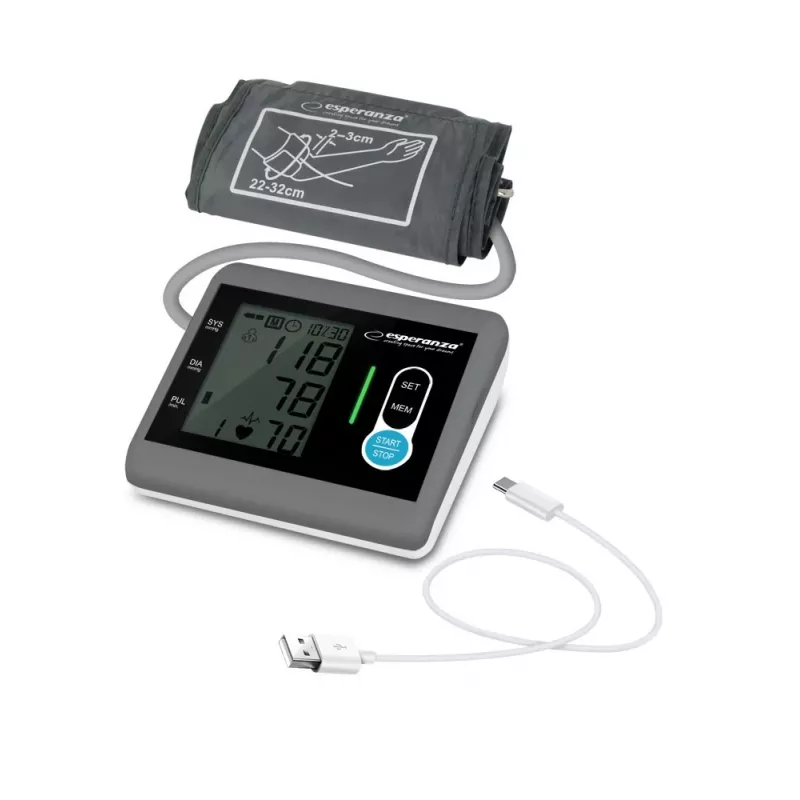 Asinsspiediena mērītājs Esperanza ECB004 augšdelmam