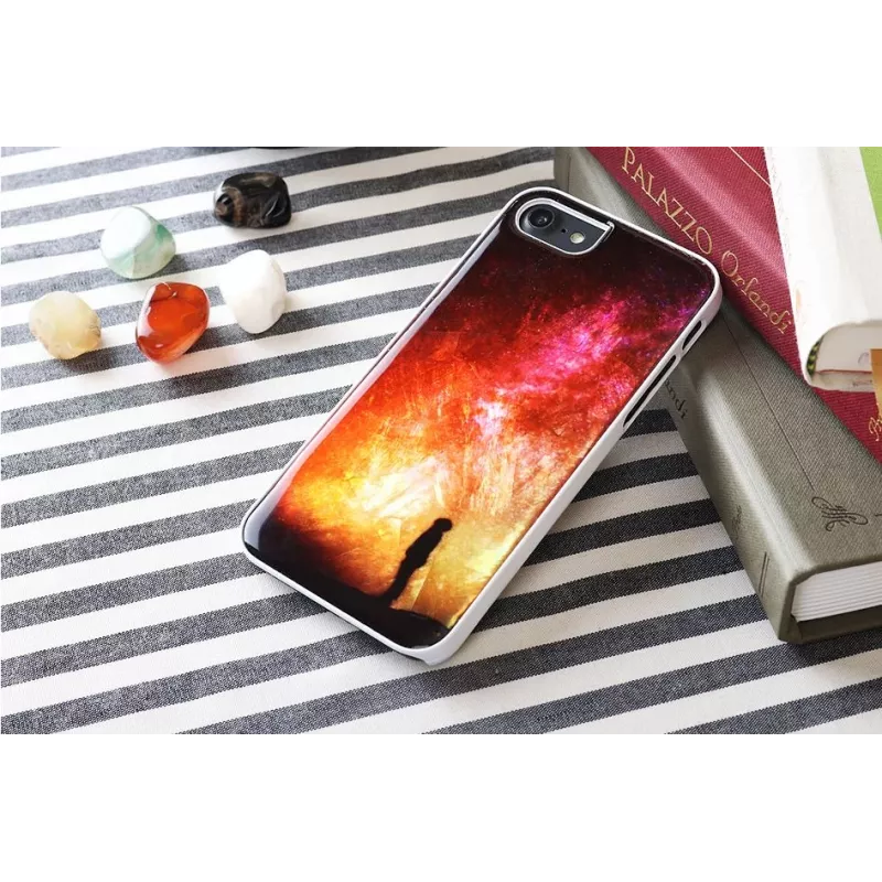 Aizsargapvalks iKins Apple iPhone 8/7 — Starry Night balts