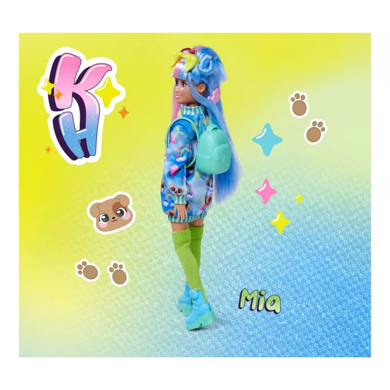 Kawaii Hi Mia lelle + aksesuāri 595-3974