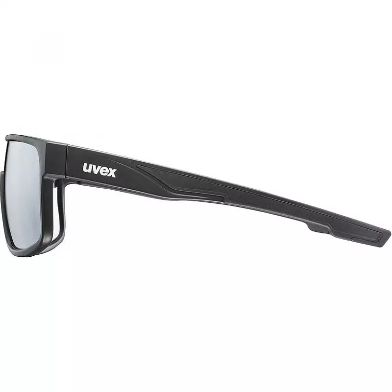 Multi‑sport brilles UVEX lgl 51 — pilnas apmales rāmis, melns