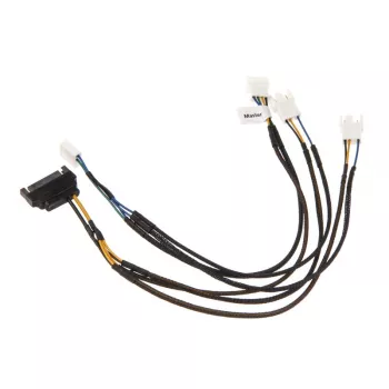 SATA kabelis 15-pin Akasa FLEXA FP3S 0,3 m