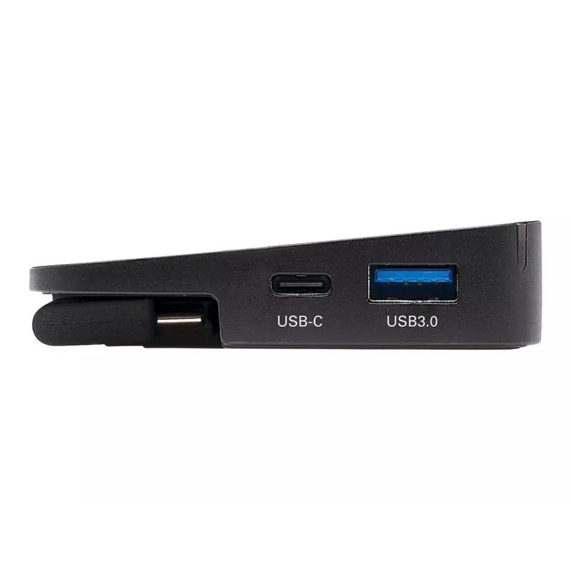 USB-C dokstacija, trīskāršs displejs - 4K HDMI un DP, VGA, USB 3.2 Gen 1, USB-A/C centrmezgls, GbE, 100 W PD uzlāde