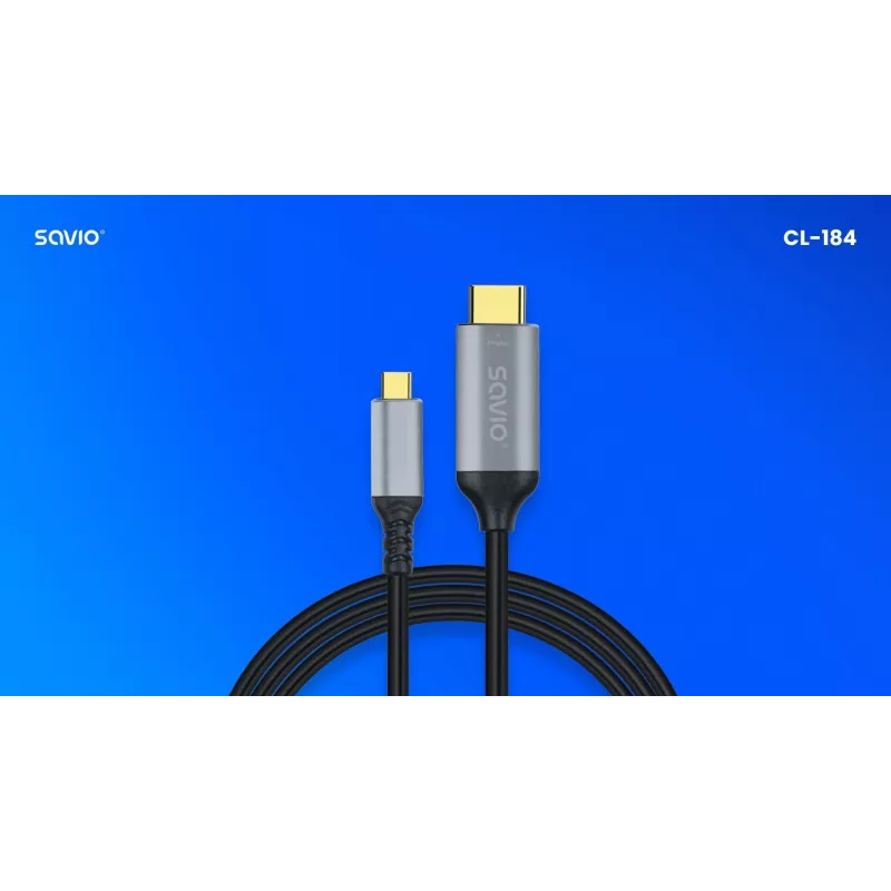 Kabelis USB-C uz HDMI v2.0b, 3m, varš CL-184