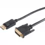 Videokabeļa adapteris DisplayPort-DVI ShiverPeaks BS77492-1