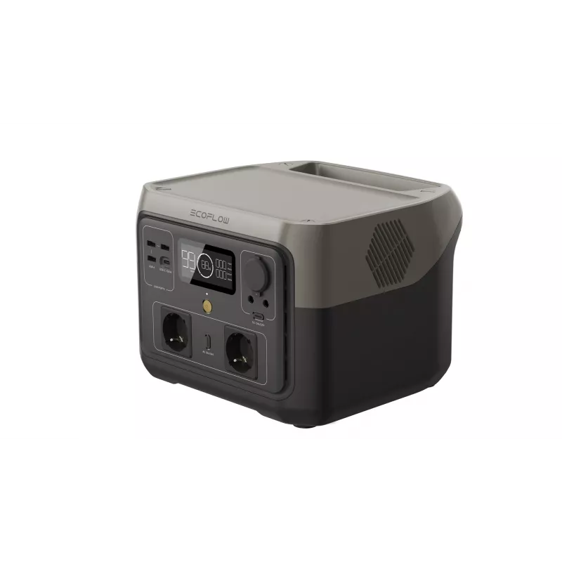EcoFlow River 2 Max pārnēsājama elektrostacija litija dzelzs fosfāts (LiFePO4) 6 kg