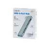 LogiLink USB 3.2 Gen1 centrmezgls 4 portu USB-A 1x USB3.0 AF 3x USB2.0 AF UA0436