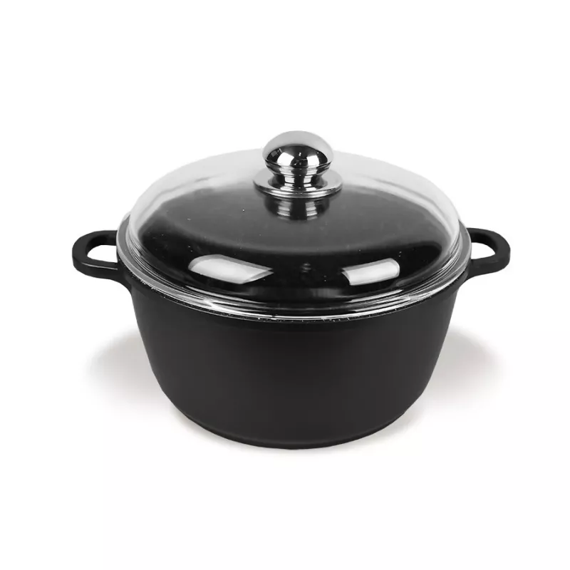Maestro MR-4616C Katls ar vāku 16 cm 1 l Melns