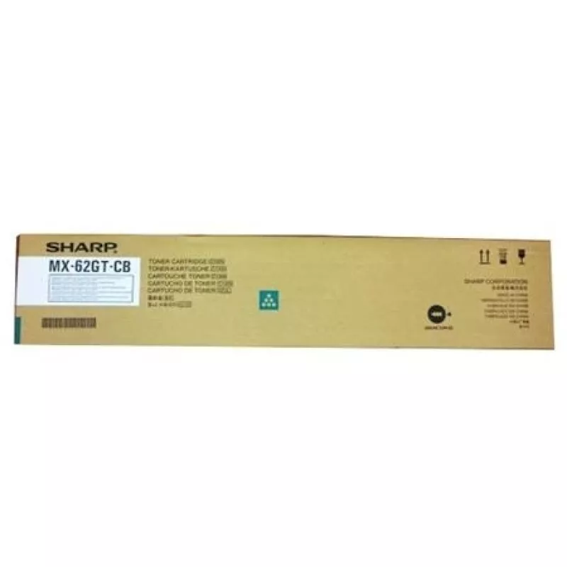Sharp MX62GTCB tonera kasetne 1 gab. Oriģināls Ciāna
