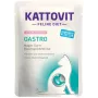 KATTOVIT gastro veterinārā sausā kaķu barība 85 g — rīsi & lasis, pieaugušiem kaķiem, bez lipekļa, 8% olbaltumvielu