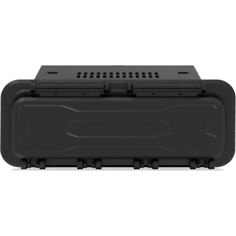 ICY DOCK - ToughArmor - EX MB601V4KW-B - 1-Bay 2.5 U.2/U.3 NVMe SSD Wechselrahmen-Gehäuse in robuster Ausführung mit wasserabweisender Frontblende