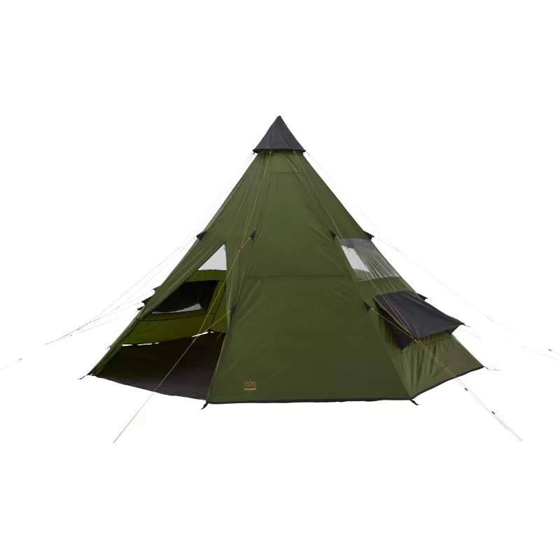 Tents Grand Canyon Melns FALLS 8 8P olive — 8 vietu kempinga telts