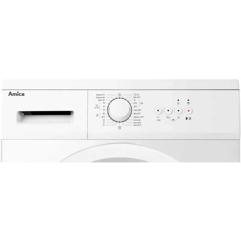 Amica veļas mazgājamā mašīna »WA 461 022 / PPS 61002 W«, 6 Kg, 1000 apgr./min