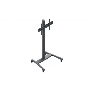 Mobilais TV ratiņš EDBAK TRE100 42–75 collu ekrāniem, maks. slodze 70 kg, melns