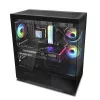 PC korpuss CHRONIX V2 Mid Tower ARGB ventilators x3 melns