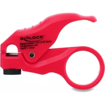Tīkla kabeļu noņemšanas instruments DELOCK 90996, sarkans